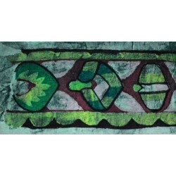 Coussin frise antique copte