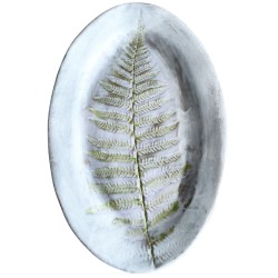 Plat Impression fougère