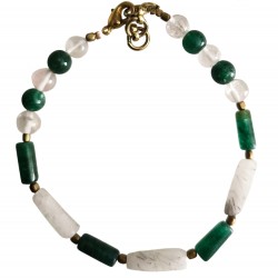 Bracelet héliotrope cornaline