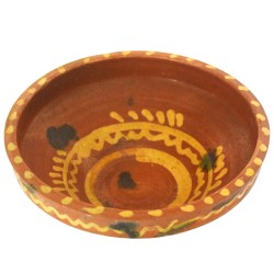 Bols anciens en terre émaillé