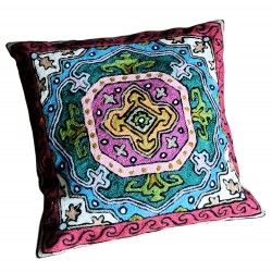 Coussin coton avec broderie...