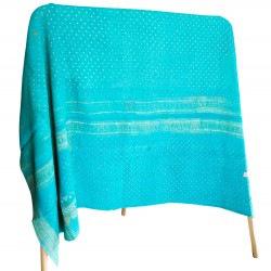 Plaid ancien en coton