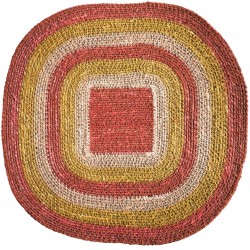 set de table en raphia