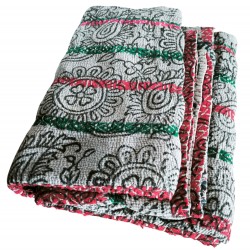 Plaid ancien en coton